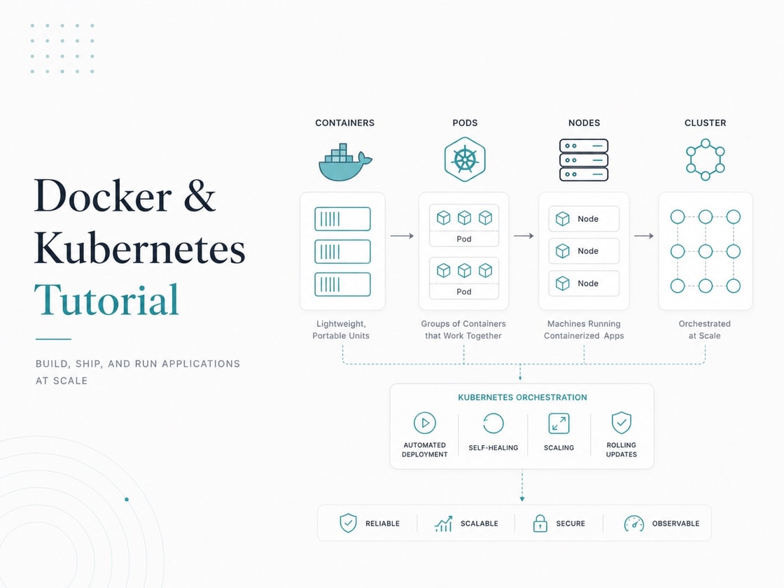 Docker & Kubernetes — A Concept-First Primer