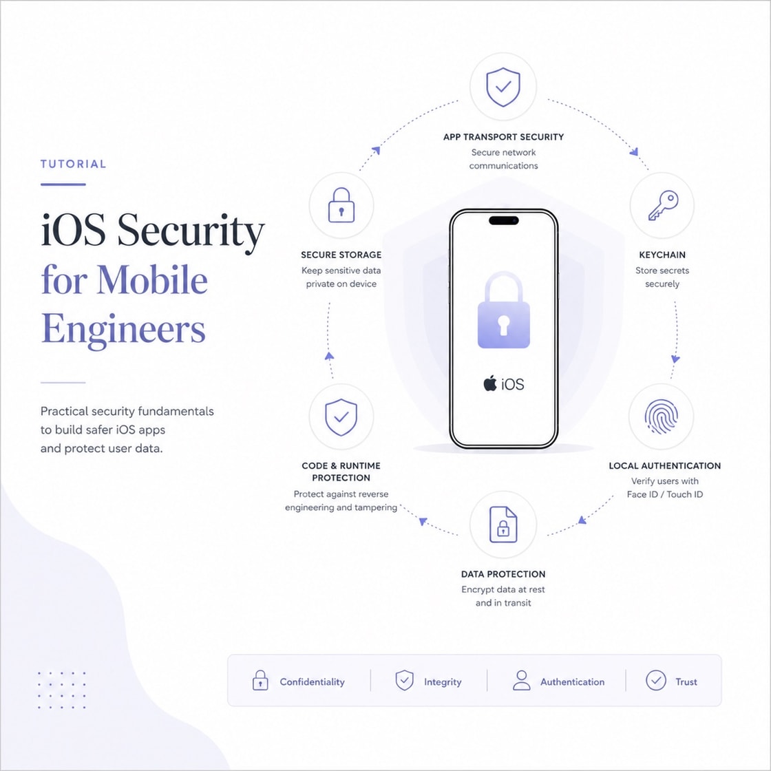 iOS Security for Mobile Engineers — practical security fundamentals to build safer iOS apps